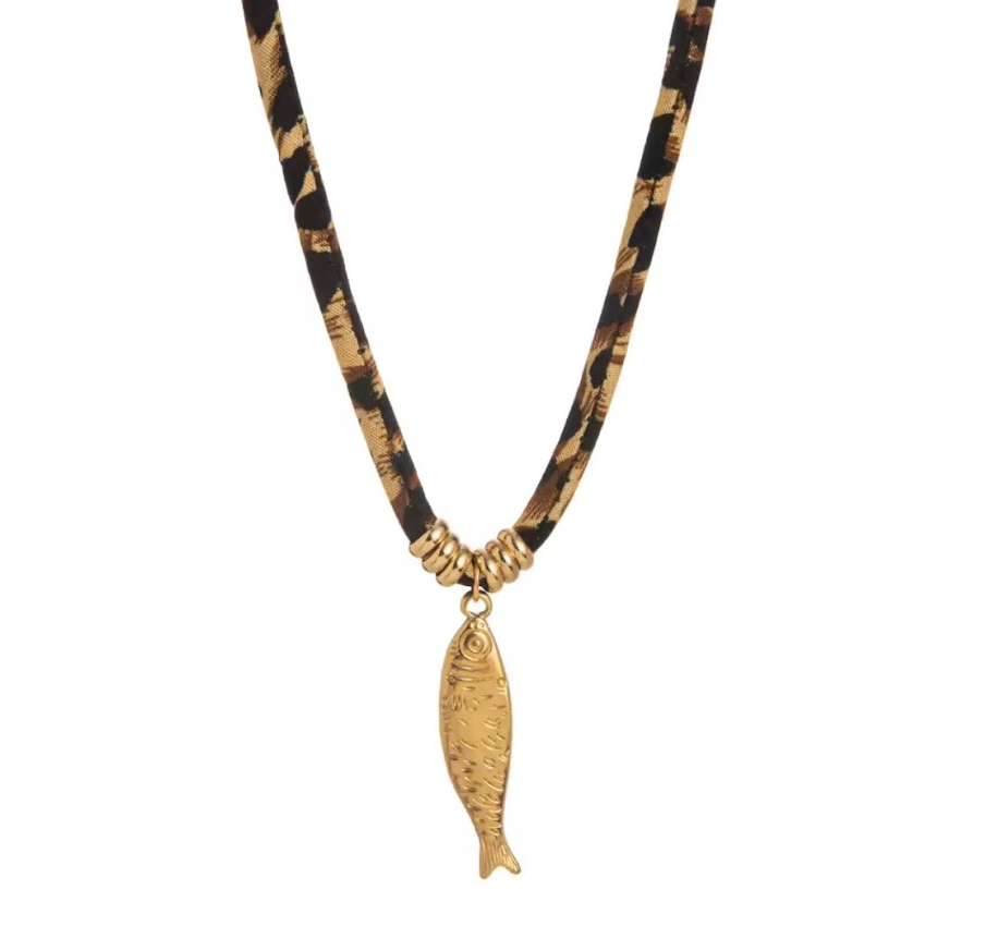 Collier cordon Fish
