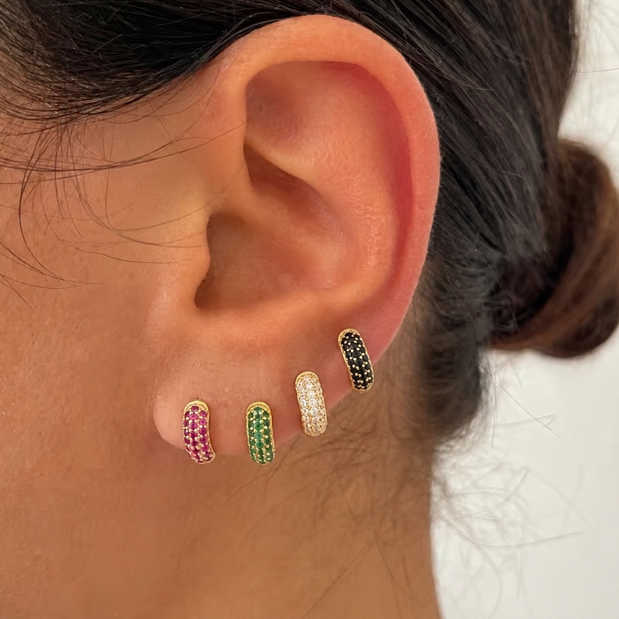 Boucles d'oreilles color